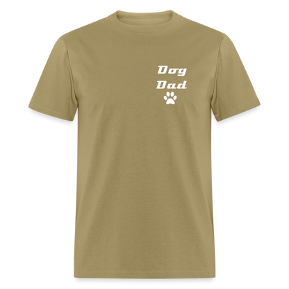 Dog Dad Unisex Classic T-Shirt - khaki