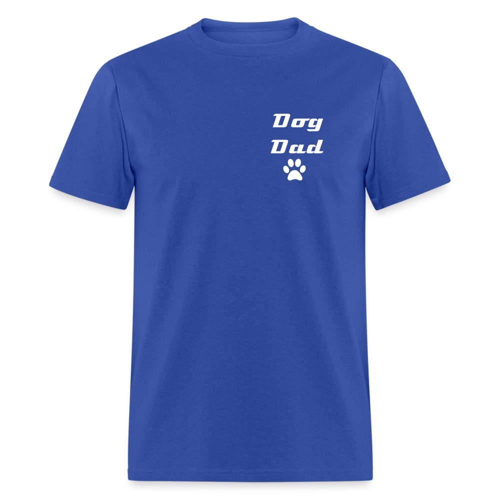 Dog Dad Unisex Classic T-Shirt - royal blue